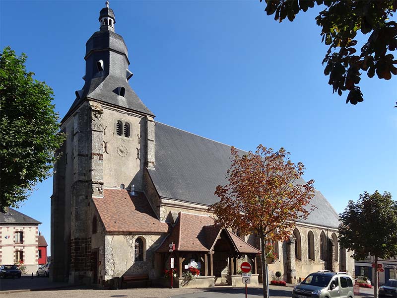 Church Saint-Aubin de Tourouvre