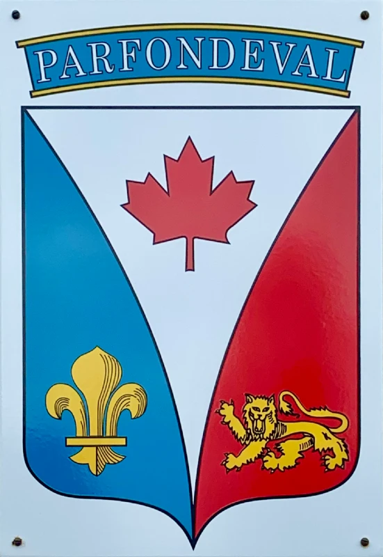 Plaque apposée sur le mur de la mairie de Parfondeval