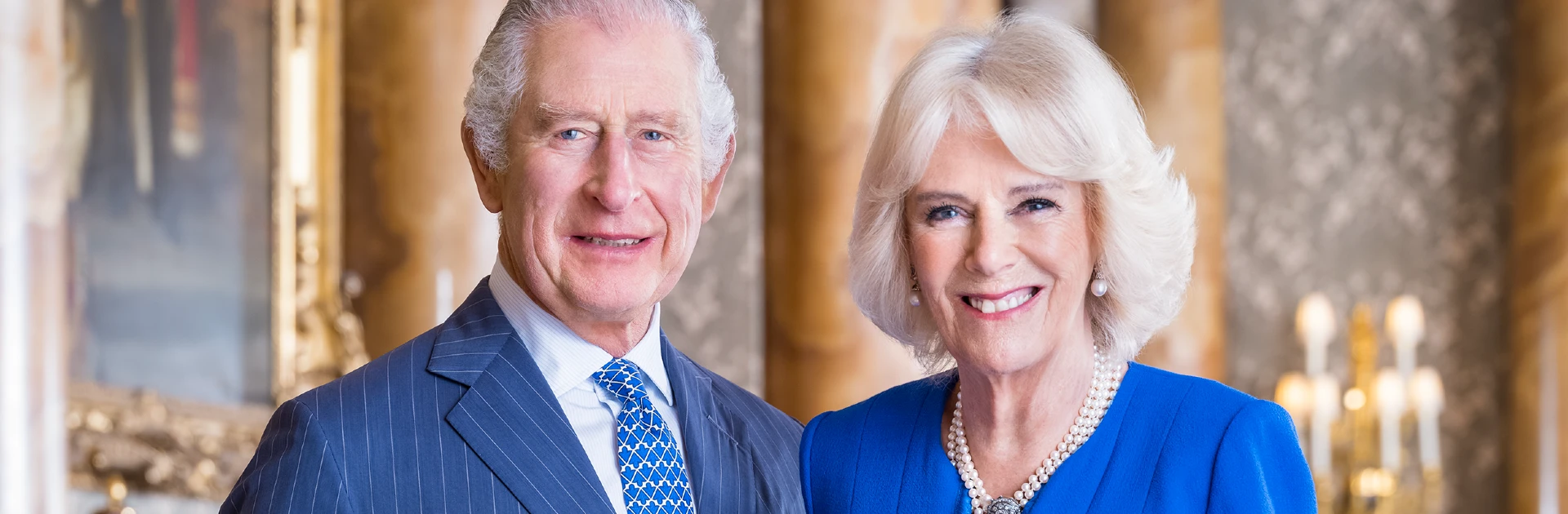 Le roi Charles III et la reine Camilla. PHOTO: HUGO BURNAND / BUCKINGHAM PALACE